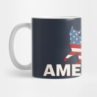 4th of July America Cat T-Shirt Mug